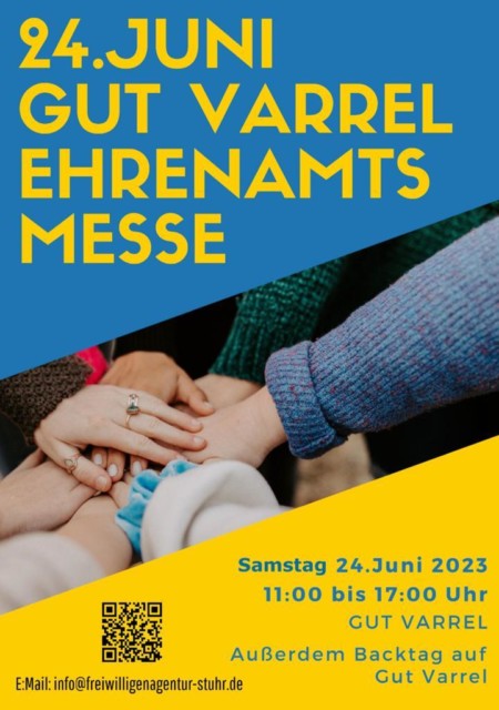 Plakat Ehrenamtsmesse 2023